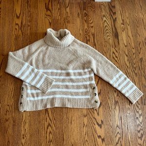 Madewell Look Chenille Striped Sweater